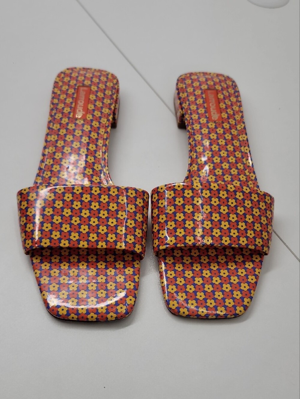 Larroudé Athena Slide Sandals Size 8